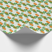 Kürbis im Herbst Geschenkpapier (Ecke)