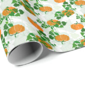Kürbis im Herbst Geschenkpapier (Rolleneckpunkt)