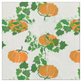 Kürbis im Herbst Stoff (Nahaufnahme)