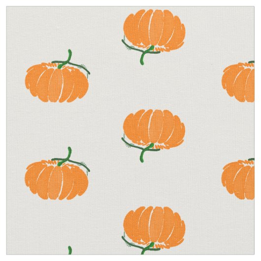 Kürbis im Herbst Stoff (Nahaufnahme)
