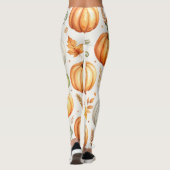 Kürbis in das Morgenlicht Leggings (Rückseite)