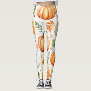 Kürbis in das Morgenlicht Leggings