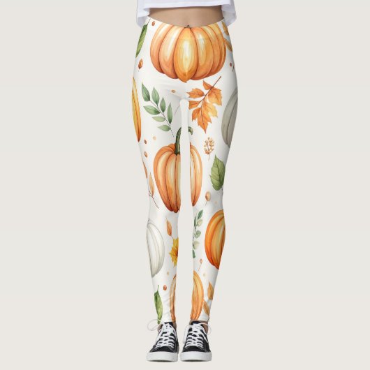 Kürbis in das Morgenlicht Leggings (Vorderseite)