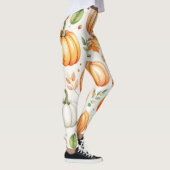 Kürbis in das Morgenlicht Leggings (Rechts)