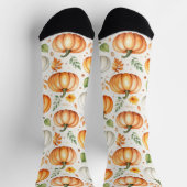 Kürbis in das Morgenlicht Socken (Oben)