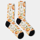 Kürbis in das Morgenlicht Socken (Rechts)