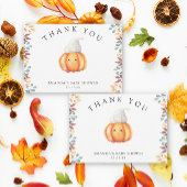 Kürbis in den Hut - Danke