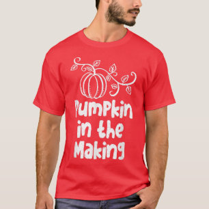 Kürbis in die heranwachsende Schwangerschaft des E T-Shirt