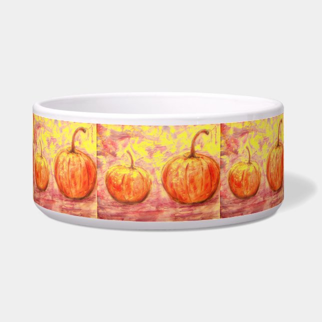 Kürbis in die Sonne des Untergangs Napf (Vorderseite)