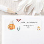 Kürbis in Hut fallen (Insitu)