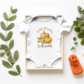 Kürbis in Pflaster, Fall, Erntedank Baby Strampler