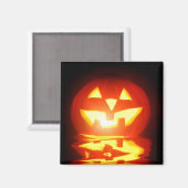 Kürbis-Jack-Laternen Magnet (Vorderseite/Rückseite)