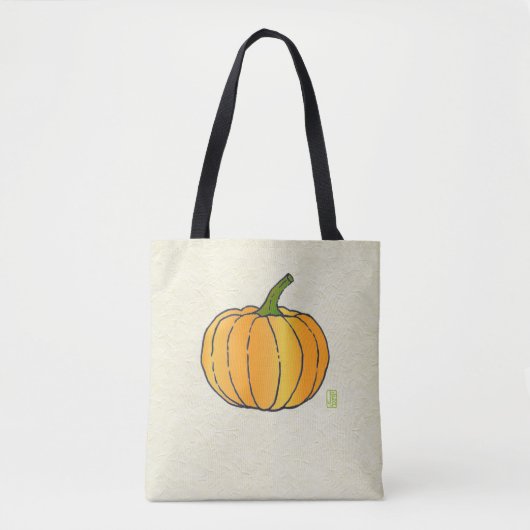 Kürbis?/Jack-o'-Lantern? Tasche für alle Drucker (Vorderseite)