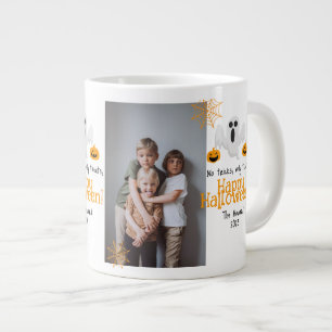 Kürbis Jack-o-Laterne Happy Halloween Foto Jumbo-Tasse