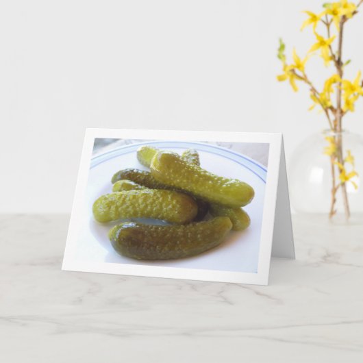 Kürbis Karte (Gelbe Blume)