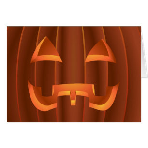 Kürbis-Karten Halloween-Party-Einladungen