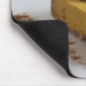 Kürbis-Käsekuchen Mousepad (Ecke)