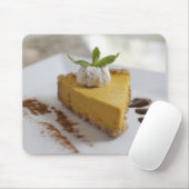 Kürbis-Käsekuchen Mousepad (Mit Mouse)