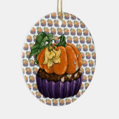 Kürbis Keramik Ornament (Rechts)