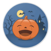 Kürbis Keramikknauf (Vorderseite)