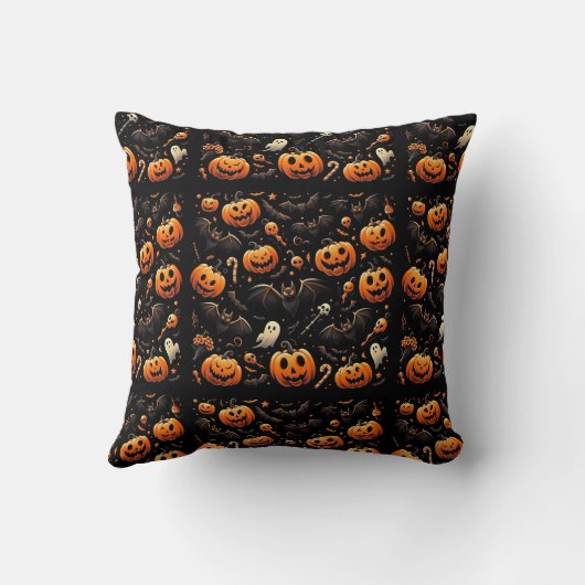 Kürbis Kissen (Rückseite)