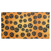 Kürbis Kissenbezug (Vorderseite-Links)