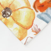 Kürbis-Kürbis-Kürbis-Sortiment Süßwaren Leckereien Fleecedecke (Ecke)