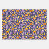 Kürbis, Kürbis und Kandy Halloween Geschenkpapier Set (Vorderseite 3)