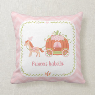 Kürbis-Kutsche Kleine Prinzessin Mädchen Zimmer De Kissen