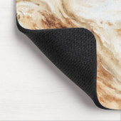 Kürbis-Latte-Cream-Swirls Mousepad (Ecke)