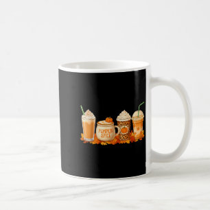 Kürbis-Latte-Sce-Kaffee-Herbstgetränk-Halloween-Au Kaffeetasse