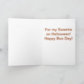 Kürbis-Liebe Karte (Innenseite)