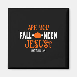 Kürbis Lover bist du zwischen Jesus Halloween Magnet