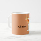 Kürbis Martini Kaffeetasse (Vorderseite Links)