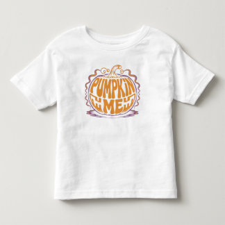 Kürbis-Me-Typografie Kleinkind T-shirt