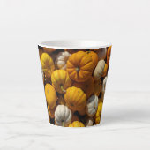 Kürbis Milchtasse (Vorderseite)