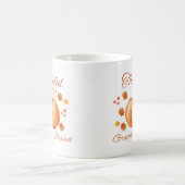 Kürbis mit Dankbarkeit Gesegnet Erntedank Kunst Kaffeetasse (Mittel)