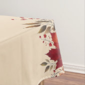 Kürbis mit Herbstlauben - Erntedank- Tischdecke (Beispiel)