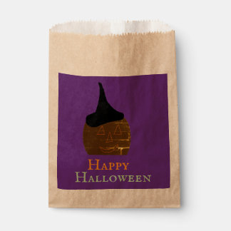 Kürbis mit Hut Gefallen-Tasche Geschenktütchen