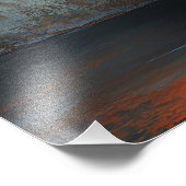 Kürbis mit Kürbisgeflecht Fotodruck (Ecke)