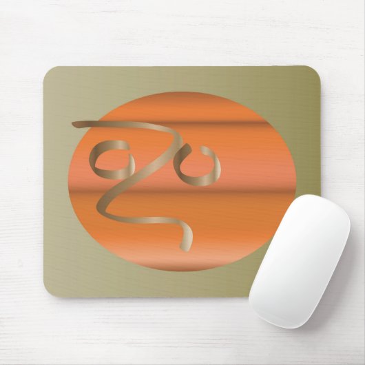 Kürbis Mousepad (Mit Mouse)