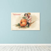 Kürbis nach Hillside Leinwanddruck (Insitu (Holzboden))