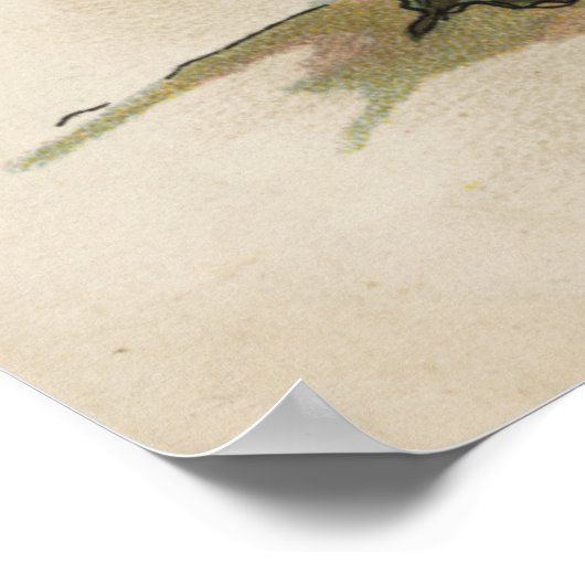 Kürbis nach Hillside Poster (Ecke)