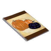 Kürbis Notizblock (Rechte Seite)