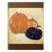 Kürbis Notizblock (Vorderseite)