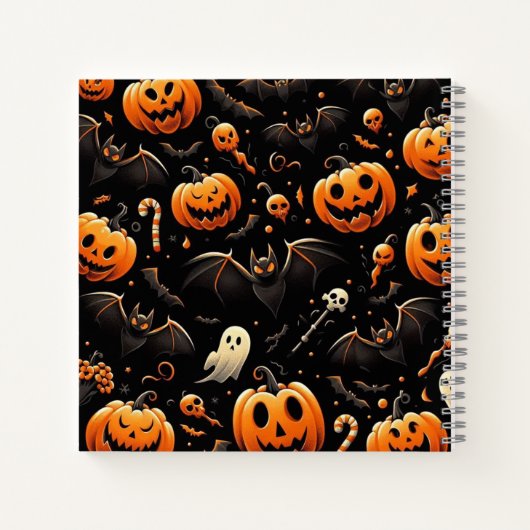 Kürbis Notizblock (Rückseite)