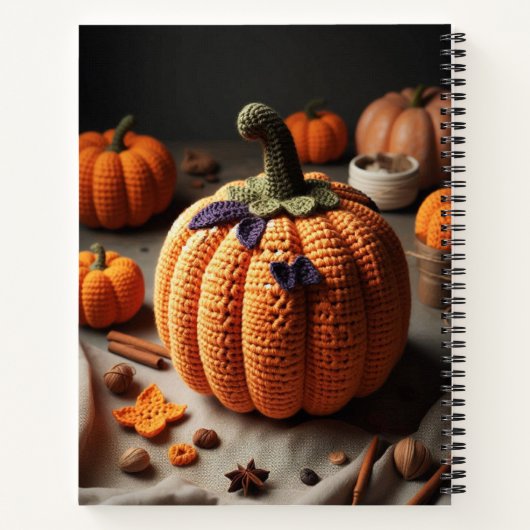 Kürbis Notizblock (Rückseite)