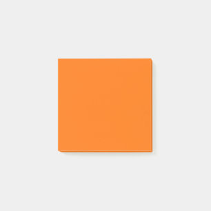 Kürbis Orange Einfarbig Einfach Post-it Klebezettel