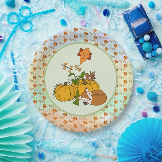 Kürbis  pappteller (Party)