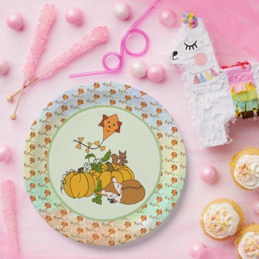 Kürbis  pappteller (Party)